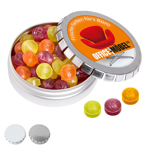 MINI-Drück-mich-Dose mit Pulmoll